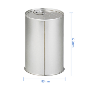 Nhà Máy Tùy Chỉnh Hàng Loạt Nhỏ Vòng Cấp Thực Phẩm Kín Tinplate Lon Thức Ăn Vật Nuôi Hàn Lon Thiếc Bao Bì Thực Phẩm Đóng Hộp Cà Phê Lon - Product Image 2