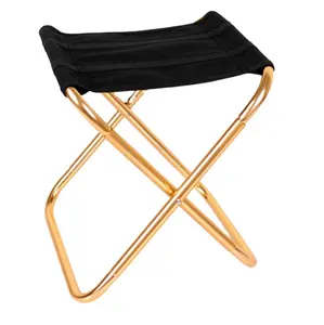 Vendita all'ingrosso mini sgabelli sedia-Di campeggio esterna in lega di alluminio ultraleggero di finitura pieghevole Mini Sgabello Panca Sedia di Pesca Per Le Attività All'aria Aperta