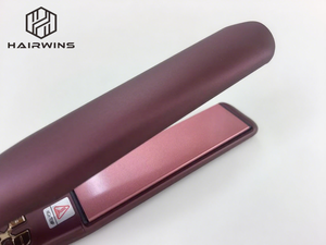 Plancha de pelo de hierro plana de titanio portátil profesional, pantalla LCD, <span class=keywords><strong>planchas</strong></span> eléctricas para alisar el cabello para el hogar, 1 año - Product Image 6