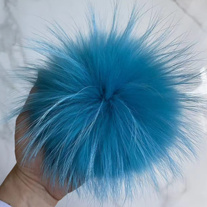 <span class=keywords><strong>Pompon</strong></span> en <span class=keywords><strong>fourrure</strong></span> de raton laveur naturelle de haute qualité Followmee avec fermoir, <span class=keywords><strong>pompon</strong></span> en <span class=keywords><strong>fourrure</strong></span> de raton laveur pour chapeau, <span class=keywords><strong>porte</strong></span>-clés, <span class=keywords><strong>pompon</strong></span> en <span class=keywords><strong>fourrure</strong></span> DIY pour casquettes - Product Image 3