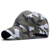 Gorras deportivas de camuflaje ajustables de algodón para exteriores para hombre y mujer, gorra de béisbol informal para viajes