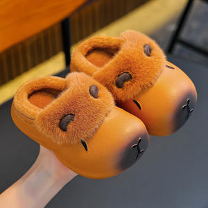 Anti-slip soft sole, warm with added insulation, breathable and odor-proof,<b>home</b>-use cotton <b>slippers</b> - Product Image 1