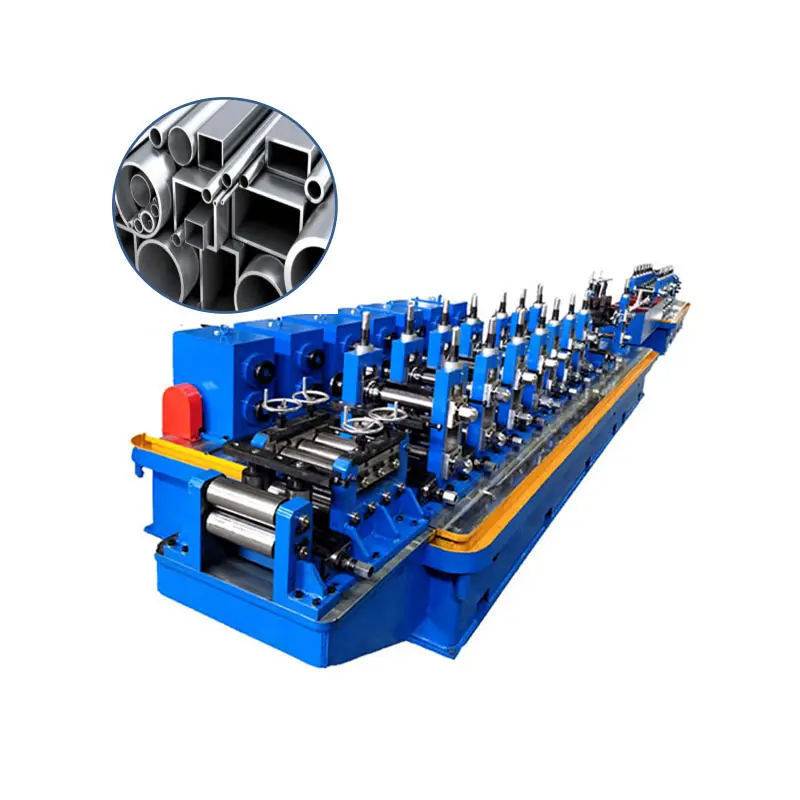 Automatic 0.2 to 3mm Stainless Steel/Metal/SS Square Welded tube making machine manufacturer price steel pipe making machine