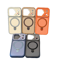 Coque de protection magnétique givrée pour iPhone 18 Pro Max, compatible avec les modèles iPhone 17, 16, 15, 14, 13