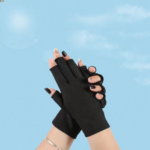 Gants de Nail Art demi-doigt personnalisés protection UV Gants de soin des mains <span class=keywords><strong>anti</strong></span>-<span class=keywords><strong>bronzage</strong></span> Type de beauté - Product Image 3