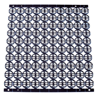Panneau LED DC5V WS2812B, adressable individuellement, blanc/noir, PCB WS2812B, 10mm x 3mm, lot de 100 pièces, SMD5050 intégré
