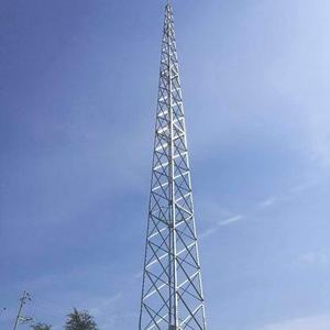 Torre Monopolar de Acero Tubular Q355B Personalizada, Poste de Antena de Tubo Único, Accesorios de Montaje para Estaciones de Transmisión de TV y Radio - Product Image 1