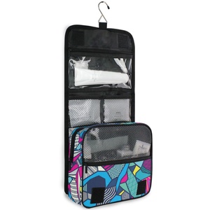 Bolsa de Aseo Portátil para Baño, Neceser Colgante de Viaje, Bolsa de Almacenamiento de Cosméticos, con Logotipo Personalizado - Product Image 3