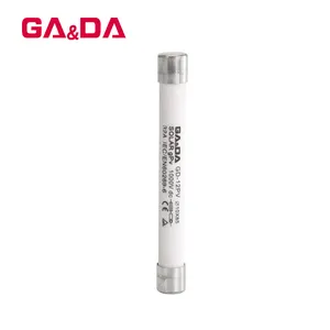 GD-12PV-32A Fuse Cylindrical Ceramic Fuses Low Voltage Solar Fuse Holder