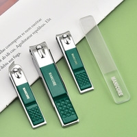 Ensemble de manucure et pédicure en acier inoxydable de qualité supérieure avec boîte - Outils portables pour hommes - Vente en gros