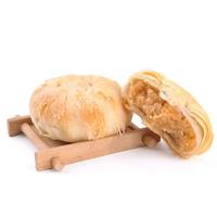 Machine automatique de fabrication de pâte feuilletée fourrée, machine de formage de pâtisserie à la viande, ligne de production de gâteaux chinois à la pâte feuilletée