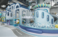 Aménagement Commercial Personnalisé pour Magasins, Décoration de Aires de Jeux pour Enfants, Mobilier de Restaurant Parent-Enfant, Usine