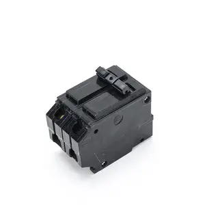 120V / 240V 50A plug in type black 2 poles mcb miniature circuit breaker THQC mini circuit breakers