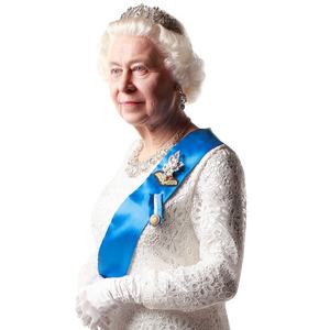 Estatua de Silicona y Fibra de Vidrio de la Reina de Gran Bretaña, Tamaño Real, Encantadora, 63 Pulgadas de Altura, Hecha a Mano, Larga Duración - Product Image 4