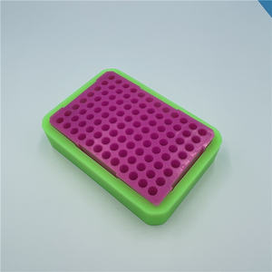 Laboratuvar <span class=keywords><strong>PCR</strong></span> Isofreeze renkli gösterir cryo raf tutar 96-well <span class=keywords><strong>PCR</strong></span> plakası ve şerit tüpleri - Product Image 5
