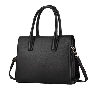 Bolso Tote de Gran Capacidad para Mujer, Color Sólido, Cierre de Cremallera, Estilo Ejecutivo, para Todas las Temporadas - Product Image 4