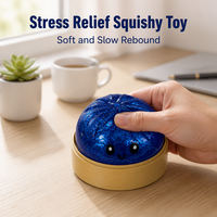 Jouets Mochi Squishy Personnalisables en Gros, Jouets Kawaii à Presser en Forme de Boule, Cadeaux Anti-Stress pour Événements d'Entreprise, Jouets Souples Unisexe pour Enfants de 14 Ans et Plus