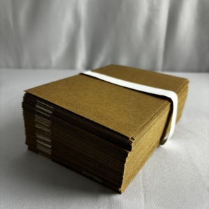 Tùy Chỉnh C6 Tự Dính Gửi Thư Túi Phong Bì Tái Chế Nâu Giấy <span class=keywords><strong>Kraft</strong></span> Cho Hàng Thủ Công Dán Và Nến - Product Image 4