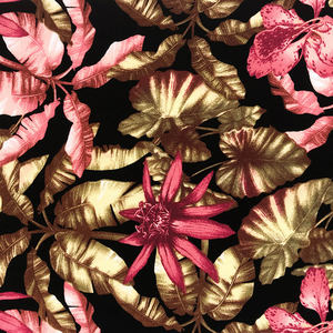 วัสดุเสื้อผ้าที่ดีพิมพ์100 Rayon Challis พิมพ์ผ้าในประเทศอินเดียและประเทศไทย - Product Image 3