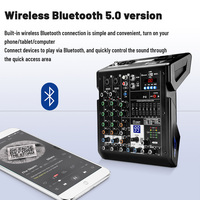 SONO MG06S Mixeur audio numérique professionnel portable 6 canaux de haute qualité avec 99 DSP intégrés pour l'enregistrement sur ordinateur