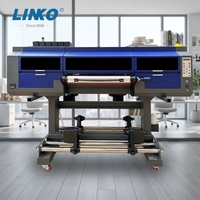 Imprimante UV DTF LINKO 60 cm I3200 à 3 têtes, machine d'impression UV DTF pour impression couleur sur logo autocollant, métal, acrylique