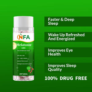 แท็บเล็ตเมลาโทนินสำหรับยาเม็ดนอนหลับได้เร็วขึ้นและลึกสูตรการนอนหลับตามธรรมชาติแบบกำหนดเองได้6เดือน - Product Image 6