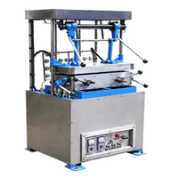 Machine industrielle semi-automatique manuelle pour la fabrication de cornets de glace et de gaufrettes, pour cornets de glace roulés de petite taille