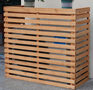 Timber <b>Air</b> <b>Conditioner</b> Screens (Slatted) - Product Image 4