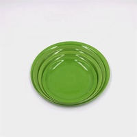 Assiettes en mélamine écologiques sans BPA de différentes tailles, plats en plastique sans BPA pour le dîner et le déjeuner