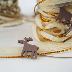 5 Mét Giáng Sinh Trang Trí Sọc Sọc Sao Ngọc Trai Linen Chuỗi Đính Cườm <span class=keywords><strong>Trim</strong></span> Lacetree Món Quà Kỳ Nghỉ Vòng Hoa Bọc Ribbon Cho Hàng Thủ Công DIY - Product Image 3