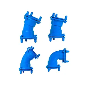 EN545 DI Mechanical Joint Fittings Ductile Iron Mechanical Joint 90/45/22.5/11.25 MJ Socket Bend