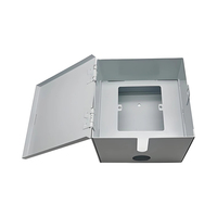 Services de fabrication de tôlerie sur mesure OEM, découpe laser, peinture en poudre pour couvercles métalliques en acier, cuivre et alliage, applications électriques