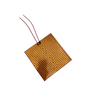 Custom 3v 5v 12v 24v 220v Electric Kapton Film Flexible Polyimide Heater