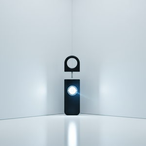 Alarme <span class=keywords><strong>de</strong></span> sécurité personnelle 130 dB avec lumière SOS clignotante - Activation par tirette, 2 piles CR2032, autonomie <span class=keywords><strong>de</strong></span> 1 an, porte-clés <span class=keywords><strong>de</strong></span> sécurité - Product Image 1