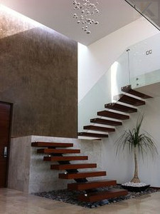 <span class=keywords><strong>Escaleras</strong></span> de <span class=keywords><strong>madera</strong></span> prefabricadas para interiores <span class=keywords><strong>con</strong></span> elegante barandilla de <span class=keywords><strong>vidrio</strong></span> Diseño duradero <span class=keywords><strong>y</strong></span> elegante - Product Image 3