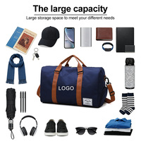 Sac de voyage design à prix abordable, logo personnalisé, imperméable, style vintage, sac de sport, nombreux styles en stock, sac de yoga haut de gamme grande capacité
