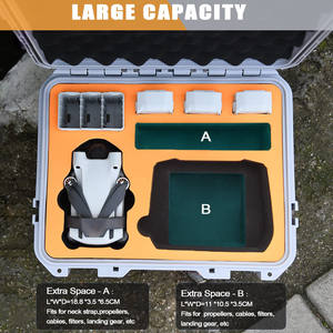 Échantillon gratuit OEM, étui de rangement portable imperméable de haute qualité, étui de protection pour drone DJI en EVA pour l'extérieur, 6 étuis à usage spécial personnalisés - Product Image 3