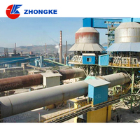 Four rotatif Inde Personnalisable Mini Chaux Brûleur À Économie D'énergie Combustion Ligne De Chaux Oxyde De Zinc Horizontal Fer Gypse Calcination