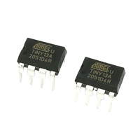 Composants électroniques en stock : Microcontrôleur AVR ATTINY13A-PU 1K FLASH 20MHZ 8PDIP ATTINY13A 13 ATTINY13 13A ATTINY 13A