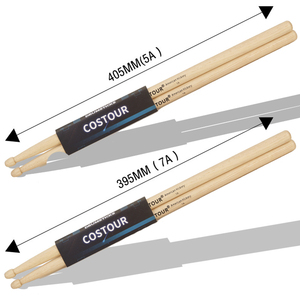 Baquetas de nogal clásico americano, 5A 7A, juego de baquetas para practicar enseñanza, venta directa de fábrica - Product Image 4