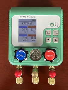 Hvac R410A <strong>R134A</strong> <strong>Refrigeration</strong> <strong>Gauge</strong> Air Pressure Digital Type <strong>Manifold</strong> <strong>Gauge</strong> - Product Image 4