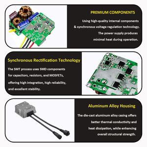 Bộ chuyển đổi <span class=keywords><strong>DC</strong></span>-<span class=keywords><strong>DC</strong></span> hiệu suất cao 18V-32V 20V <span class=keywords><strong>24V</strong></span> 26V 30V sang <span class=keywords><strong>12V</strong></span> 10A 15A 20A 30A, loại giảm áp - Product Image 6