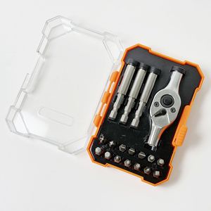18-Piece T-Type Quick-Release Wrench Set With 1/4 Ratchet For Home Repair Manual Tools - Product Image 4