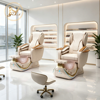 Fauteuils de pédicure électriques professionnels modernes et personnalisés, fauteuils de massage des pieds de luxe, fauteuils de pédicure pour salon de beauté