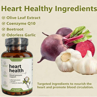 Prêt à expédier – 60 capsules – Marque privée – Soutien cardiaque – Supplément de feuille d'olivier et curcuma 1550 mg – Vente en gros