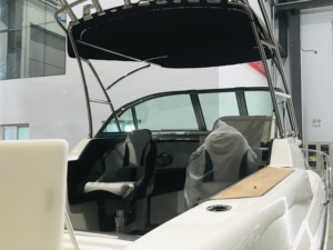 Yacht Sportivo in Vetroresina da <span class=keywords><strong>23</strong></span> Piedi con Console Centrale, Motore Fuoribordo, Controllo Remoto, Alimentazione a Batteria, Barca da Pesca e per Escursioni - Product Image 4