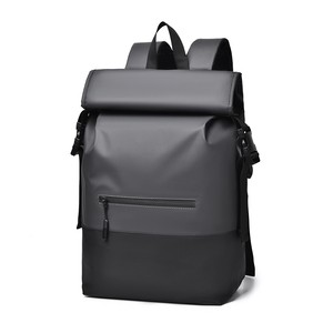 Fashionable Large Capacity Rollup Rucksack Zipper Closure Sports <strong>Backpack</strong> <strong>Laptop</strong> <strong>Bag</strong> for School Student and Business - Product Image 2