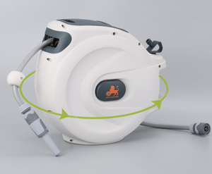 Dévidoir de tuyau <span class=keywords><strong>automatique</strong></span> <span class=keywords><strong>mural</strong></span> le plus vendu, facile à ranger, pour nettoyeur haute pression - Product Image 5