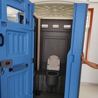 Conteneur mobile portable de luxe Toilettes publiques Salle de douche préfabriquée Salle de bain Camping