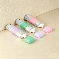 Tube souple cosmétique vide pour crème BB, fond de teint, lotion pour le visage, logo personnalisé, 50 ml, emballage pour soins de la peau, personnalisable